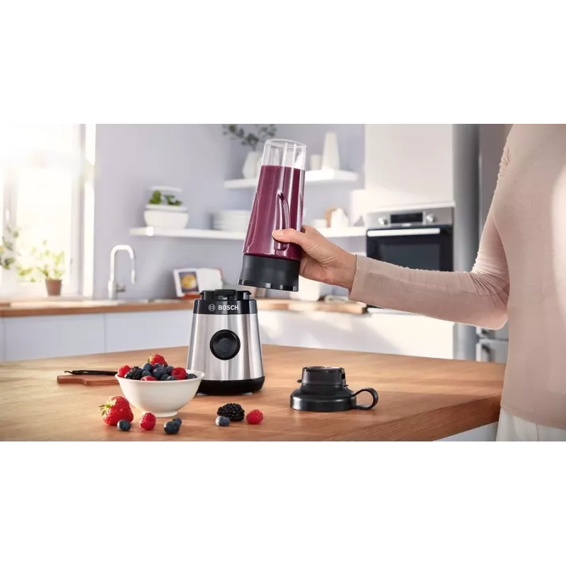 Bosch VitaPower MMB2111M blenderis 0,6 L stacionārais blenderis 450 W Nerūsējošais tērauds