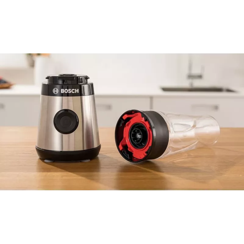 Bosch VitaPower MMB2111M blenderis 0,6 L stacionārais blenderis 450 W Nerūsējošais tērauds