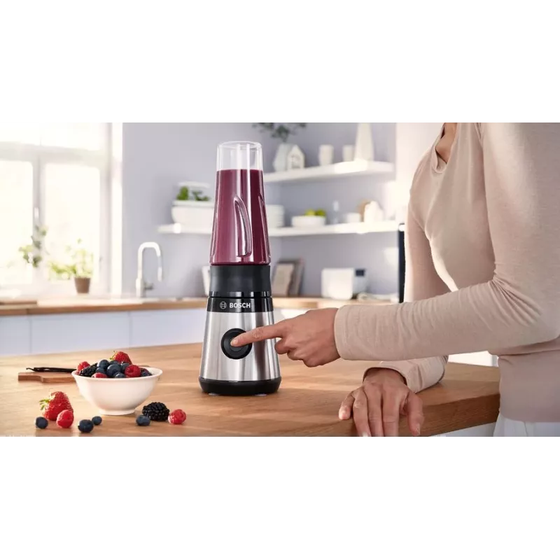 Bosch VitaPower MMB2111M blenderis 0,6 L stacionārais blenderis 450 W Nerūsējošais tērauds
