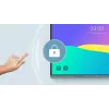 BenQ RE6504 interaktīvais displejs 165,1 cm (65 collas) 450 cd/m² 4K Ultra HD melns, pelēks skārienekrāns ar iebūvētu procesoru Android