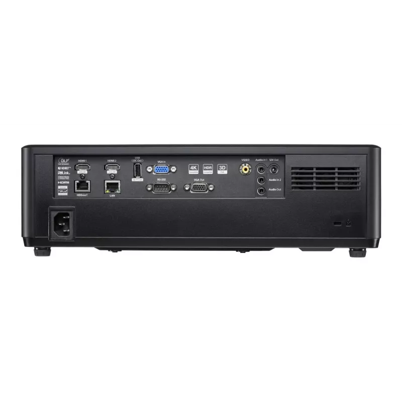 Īsa fokusa projektors Optoma ZU507TST 5000 ANSI lūmenu DLP WUXGA 3D Melns