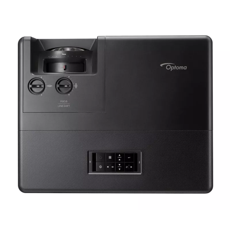 Īsa fokusa projektors Optoma ZU507TST 5000 ANSI lūmenu DLP WUXGA 3D Melns
