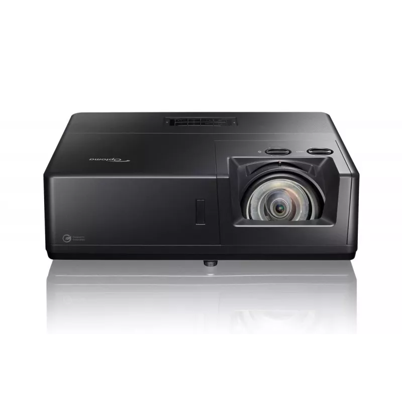 Īsa fokusa projektors Optoma ZU507TST 5000 ANSI lūmenu DLP WUXGA 3D Melns