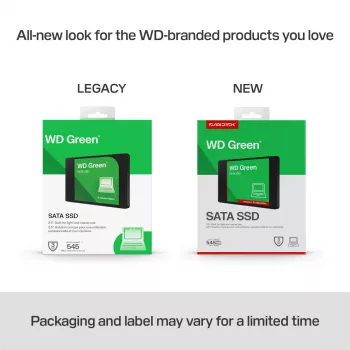 WESTERN DIGITAL SSD WD Green 500GB SATA 6Gb/s 2.5in/7mm korpusā