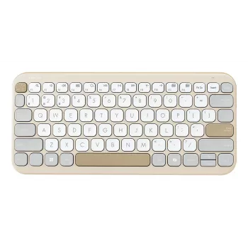 ASUS Marshmallow KW100 tastatūra Bluetooth bezvadu QWERTZ bēša pelēka balta