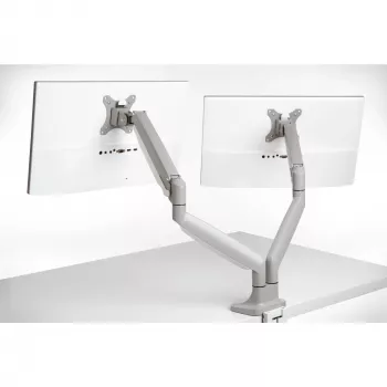 Kensington SmartFit One-Touch regulējams divu monitoru statnis ar augstuma regulēšanu