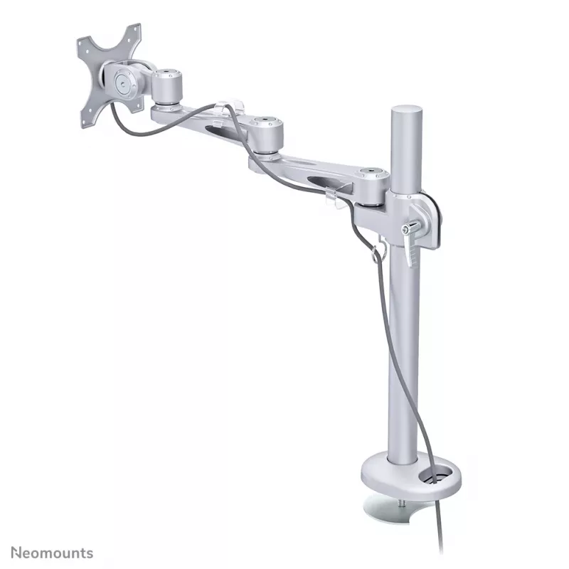 Neomounts FPMA-D935G Monitora roka 10-30 collas, Grommet, 10 kg, 25,4 cm (10 inch), 76,2 cm (30 inch), 100 x 100 mm, Sudrabs