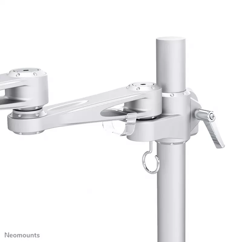 Neomounts FPMA-D935G Monitora roka 10-30 collas, Grommet, 10 kg, 25,4 cm (10 inch), 76,2 cm (30 inch), 100 x 100 mm, Sudrabs