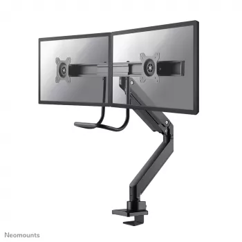 Neomounts NM-D775DXBLACK Divu monitoru stiprinājums 10-32 collas - gāzes atspere - Topfix - 180°-stop