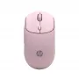 HP 400 Quiet Pink bezvadu pele, abpusēja, RF bezvadu + Bluetooth, 6000 DPI, rozā