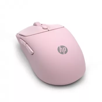 HP 400 Quiet Pink bezvadu pele, abpusēja, RF bezvadu + Bluetooth, 6000 DPI, rozā