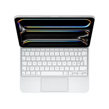 APPLE Magic Keyboard iPad Pro 11-collu (M4) — dāņu izkārtojums — balts