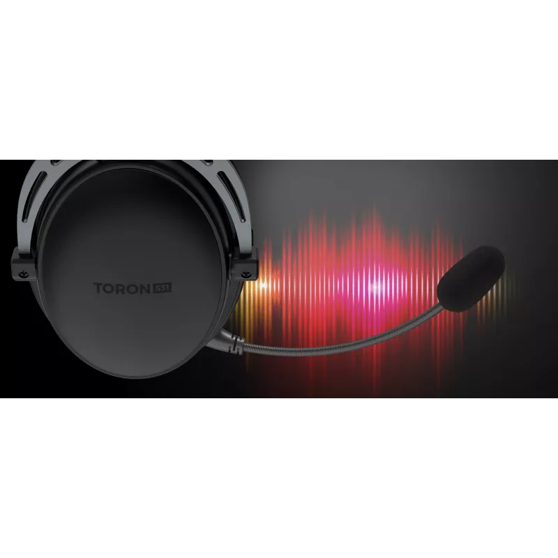 Vadu binālā spēļu austiņa Genesis Toron 531 — apauss, 32 Ω, 20–20000 Hz, 1 m kabelis