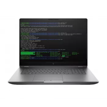 HP ZBook Fury G1i Intel Core Ultra 7 255HX Mobilā darbstacija 45,7 cm (18 collu) WQXGA 32 GB DDR5-SDRAM 1 TB SSD NVIDIA RTX PRO 2000 Blackwell Wi-Fi 7 (802.11be) Windows 11 Pro AI Workstation, AI PC Sudraba