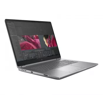 HP ZBook Fury G1i Intel Core Ultra 7 255HX Mobilā darbstacija 45,7 cm (18 collu) WQXGA 32 GB DDR5-SDRAM 1 TB SSD NVIDIA RTX PRO 2000 Blackwell Wi-Fi 7 (802.11be) Windows 11 Pro AI Workstation, AI PC Sudraba