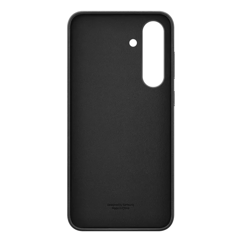 Samsung Kindsuit Mākslīgās Ādas Maciņš Galaxy S25 FE, Melns