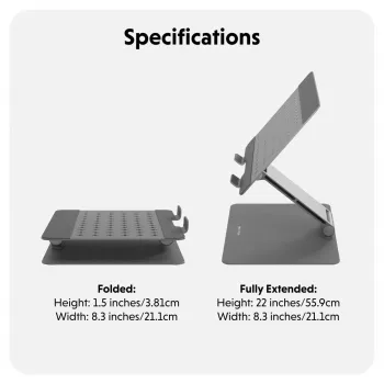TARGUS Hyperspace Flex Laptop Statīvs - Pelēks
