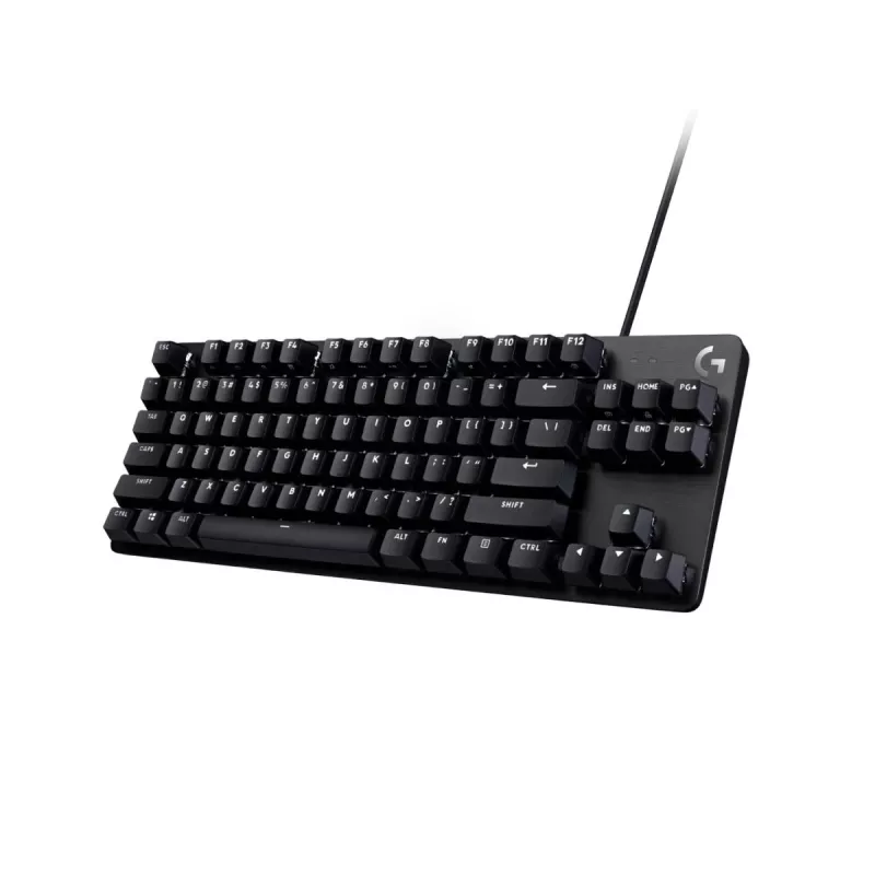 Logitech G G413 TKL SE mehāniskā spēļu tastatūra, bez ciparu bloka, vadu, USB, melna