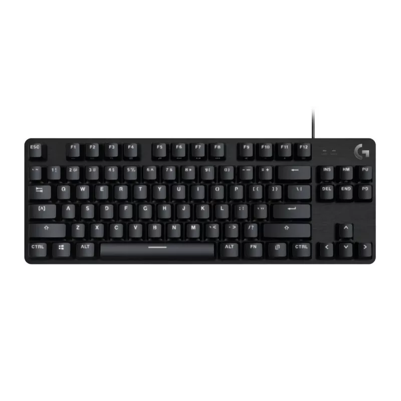 Logitech G G413 TKL SE mehāniskā spēļu tastatūra, bez ciparu bloka, vadu, USB, melna