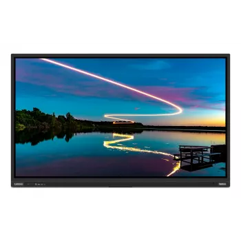 Lenovo ThinkVision T86 datora monitors 2.18 m (86 collas) 4K Ultra HD LED skārienekrāns Melns