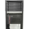 Equip 333319 strāvas sadales bloks (PDU) 6 AC kontaktligzdas 1U Melns