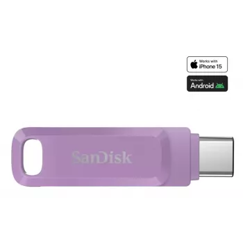 WESTERN DIGITAL SanDisk Ultra Dual Drive Go 1TB USB zibatmiņa - USB-C / USB-A - Violeta