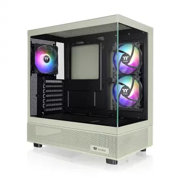 Korpuss Thermaltake View 270 Plus TG ARGB Midi Tower Matcha Green