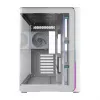 FSP M580-WP Plus Midi Tower datora korpuss, ATX, ARGB, rūdīts stikls, balts