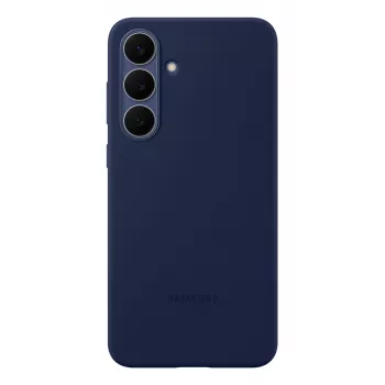 Samsung Silicone Case Galaxy S25 FE vāciņš, Melns
