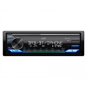 JVC KD-X482DBT Melns 200 W Bluetooth