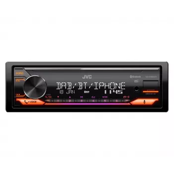 JVC KD-X482DBT Melns 200 W Bluetooth