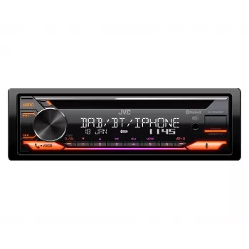 JVC KD-DB922BT Melns 200 W Bluetooth auto radio