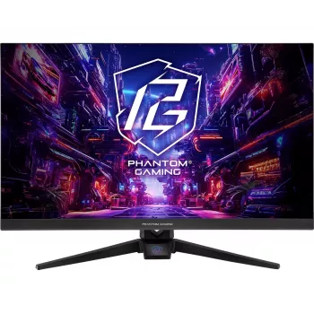 ASROCK Gaming Monitors Pg27fft1a 27in 1920x1080 FHD plakans IPS 180Hz melns