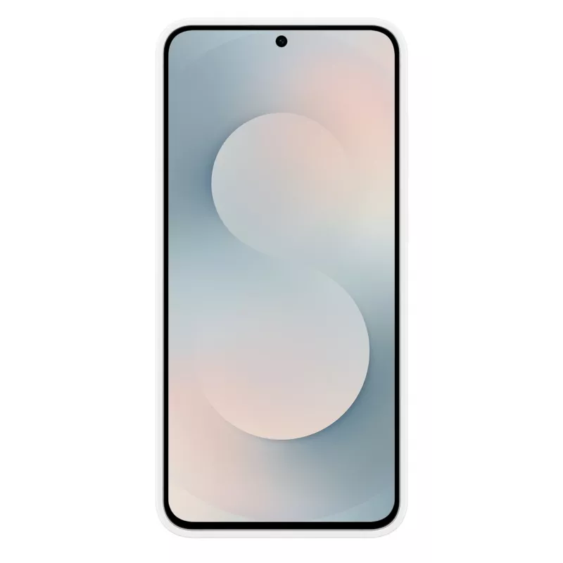 Samsung Silikona Maciņš Galaxy S25 FE, Balts