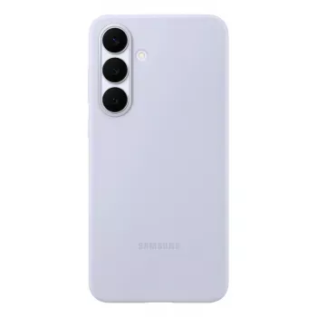 Silikona maciņš Samsung Galaxy S25 FE — Gaiši zils, 6.7 collu ekrānam, mikrošķiedras iekšpuse