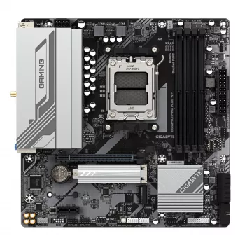 GIGABYTE B650M GAMING PLUS WIFI mātesplate - AMD Ryzen 9000 CPU, 5+2+2 fāžu VRM, līdz 8000MHz DDR5, 2xPCIe 4.0 M.2, 2.5GbE LAN, WIFI 6E, USB 3.2 Gen 1