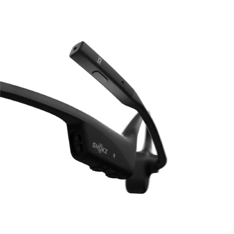 SHOKZ C110-AI-BK-EN Bezvadu austiņas ar atvērtu ausi, Bluetooth, melnas