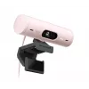 LOGITECH Brio 500 Full HD tīmekļa kamera rozā