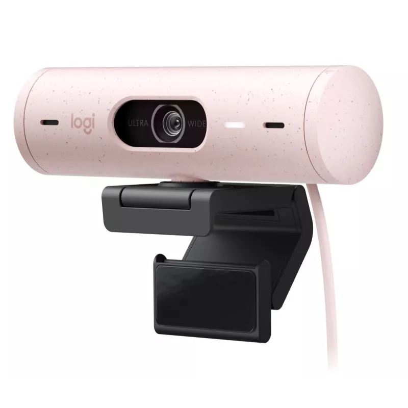 LOGITECH Brio 500 Full HD tīmekļa kamera rozā