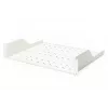 DIGITUS 2U fiksēts perforēts plaukts, pelēks (RAL 7035), līdz 25 kg, 85x483x350 mm