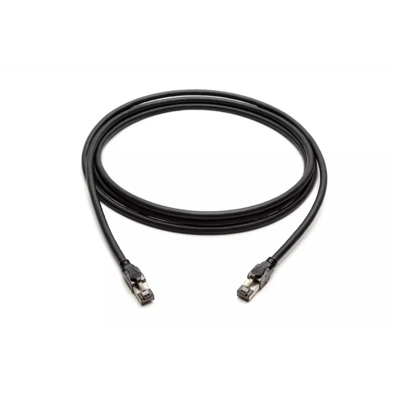 DIGITUS savienojuma kabelis - Cat 8.1 - S/FTP - AWG 24/7 - 3m - Melns