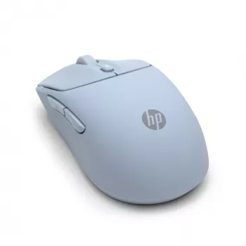 HP 400 Quiet Blue bezvadu pele, ambidekstra, RF bezvadu + Bluetooth, 6000 DPI, zila