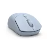 HP 400 Quiet Blue bezvadu pele, ambidekstra, RF bezvadu + Bluetooth, 6000 DPI, zila