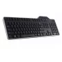 DELL KB813 tastatūra ar viedkaršu lasītāju, USB, QWERTY, US English, melna