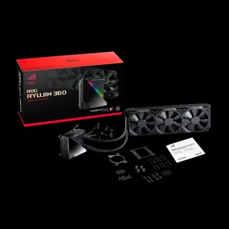 ASUS ROG RYUJIN 360 procesora šķidruma dzesētājs 12 cm Melns