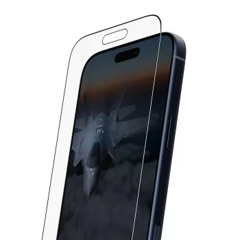 PanzerGlass® Stealth Ekrāna aizsargs iPhone 17 Pro Max | Ultra-Wide Fit ar FASTFIT IN-A-BOX