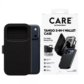 PanzerGlass CARE™ by ® Tango 2-in-1 Maciņa ar vāciņu un MagSafe iPhone 17 Pro