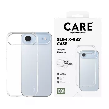 PanzerGlass CARE™ by ® X-Ray Case iPhone Air – Caurspīdīgs vāciņš Apple iPhone Air