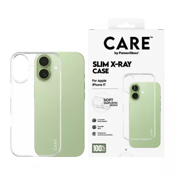 Vāciņš PanzerGlass Fashionable Case Caurspīdīgs X-Ray Soft Basic iPhone 17
