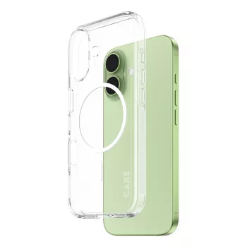 PanzerGlass CARE™ by ® Urban Explorer Maciņš Caurspīdīgs ar Baltu MagSafe iPhone 17